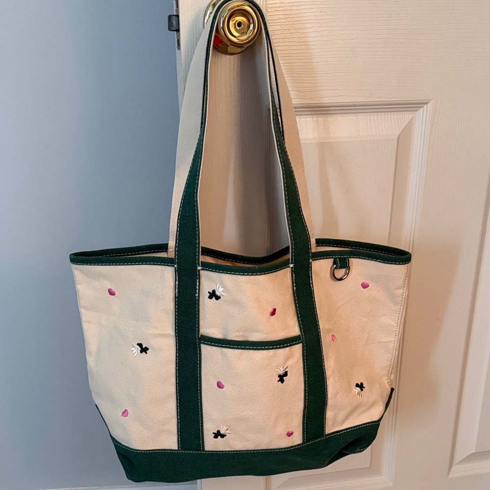 Universal Thread Floral Canvas Tote Bag NWOT